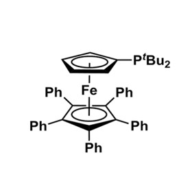 1,2,3,4,5- e - phenyl - 1' - ( tert - Butyl Phosphine base ) ferrocene ( qphos