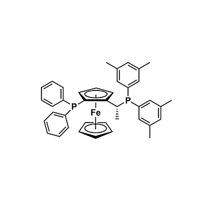 R - ( - ) -1-[ ( s ) -2- ( b phenyl Phosphine ) of ferrocenyl ] ethyl P - Phosphine -3,5- the second