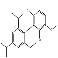 2 - bromo -3,6- two methoxy - 2', 4', 6' - C ( isopropyl ) -1,1' - biphenyl