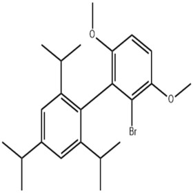 2 - bromo -3,6- two methoxy - 2', 4', 6' - C ( isopropyl ) -1,1' - biphenyl