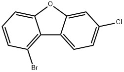 1 - bromine chlorine -7- dibenzo - furan