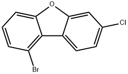 1 - bromine chlorine -7- dibenzo - furan