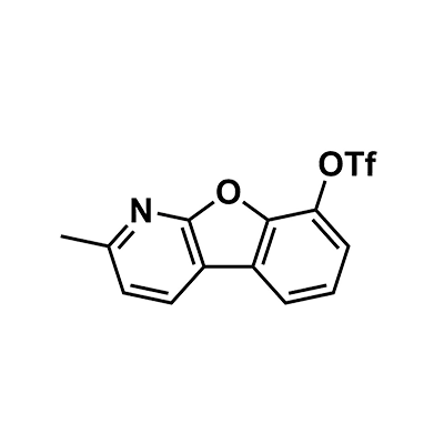 2 - methyl - pcdfs [ 2,3-b ] pyridine -8- base - trifluoro Methane Sulfonic acid ester