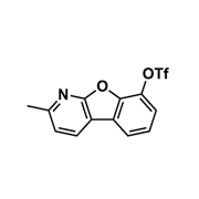 2 - methyl - pcdfs [ 2,3-b ] pyridine -8- base - trifluoro Methane Sulfonic acid ester
