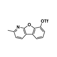 2 - methyl - pcdfs [ 2,3-b ] pyridine -8- base - trifluoro Methane Sulfonic acid ester