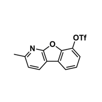 2 - methyl - pcdfs [ 2,3-b ] pyridine -8- base - trifluoro Methane Sulfonic acid ester