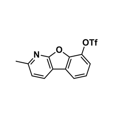 2 - methyl - pcdfs [ 2,3-b ] pyridine -8- base - trifluoro Methane Sulfonic acid ester