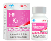 Solid brand folic acid, vitamin K soft capsule
