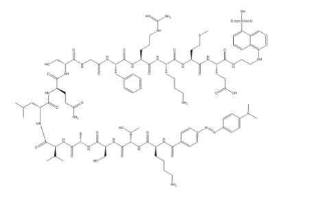 Dabcyl-KTSAVLQSGFRKME-Edans