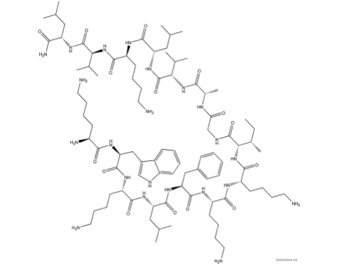 L-Leucinamide,L-lysyl-L-tryptophyl-L-l