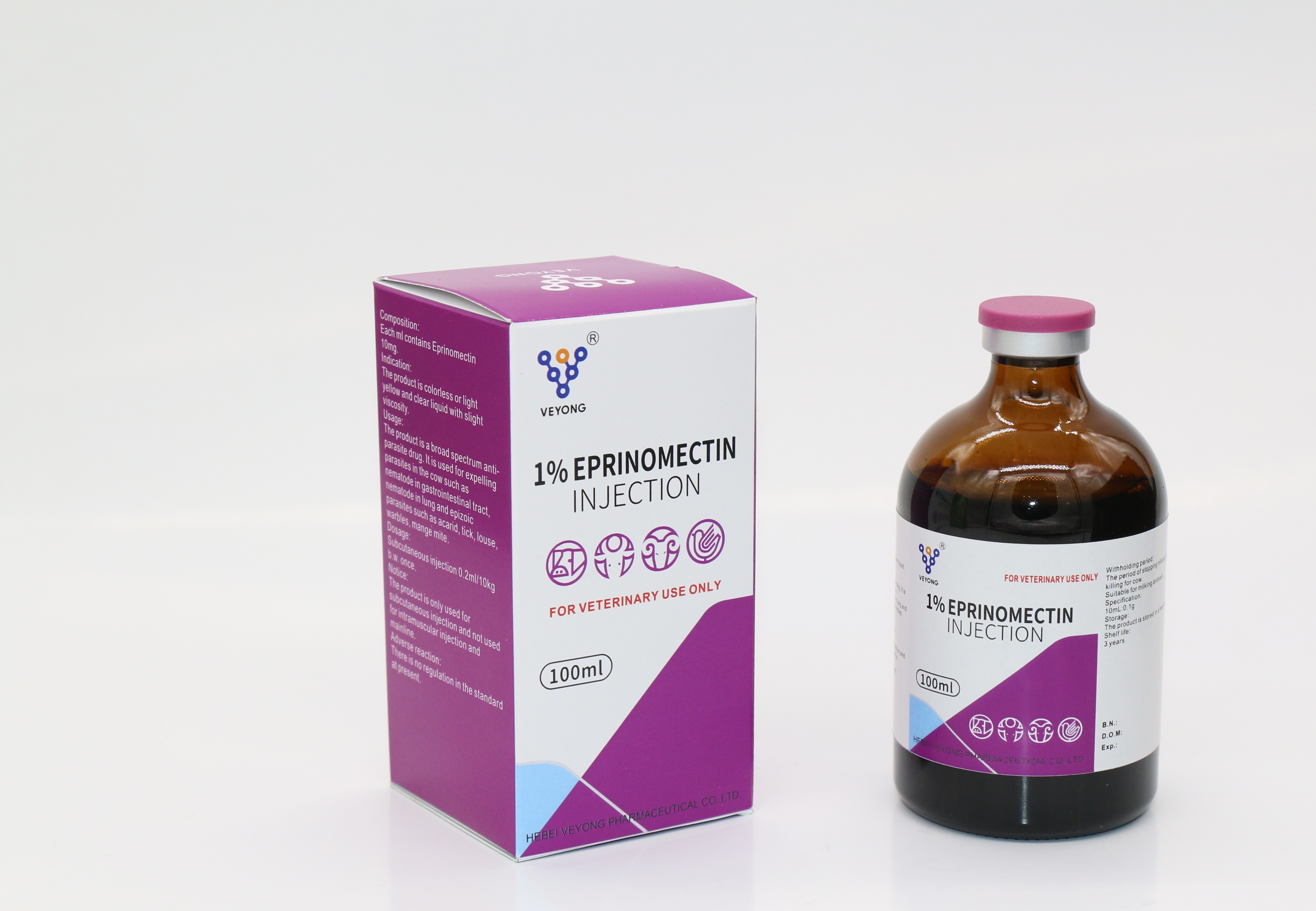 Eprinomectin injection 1%