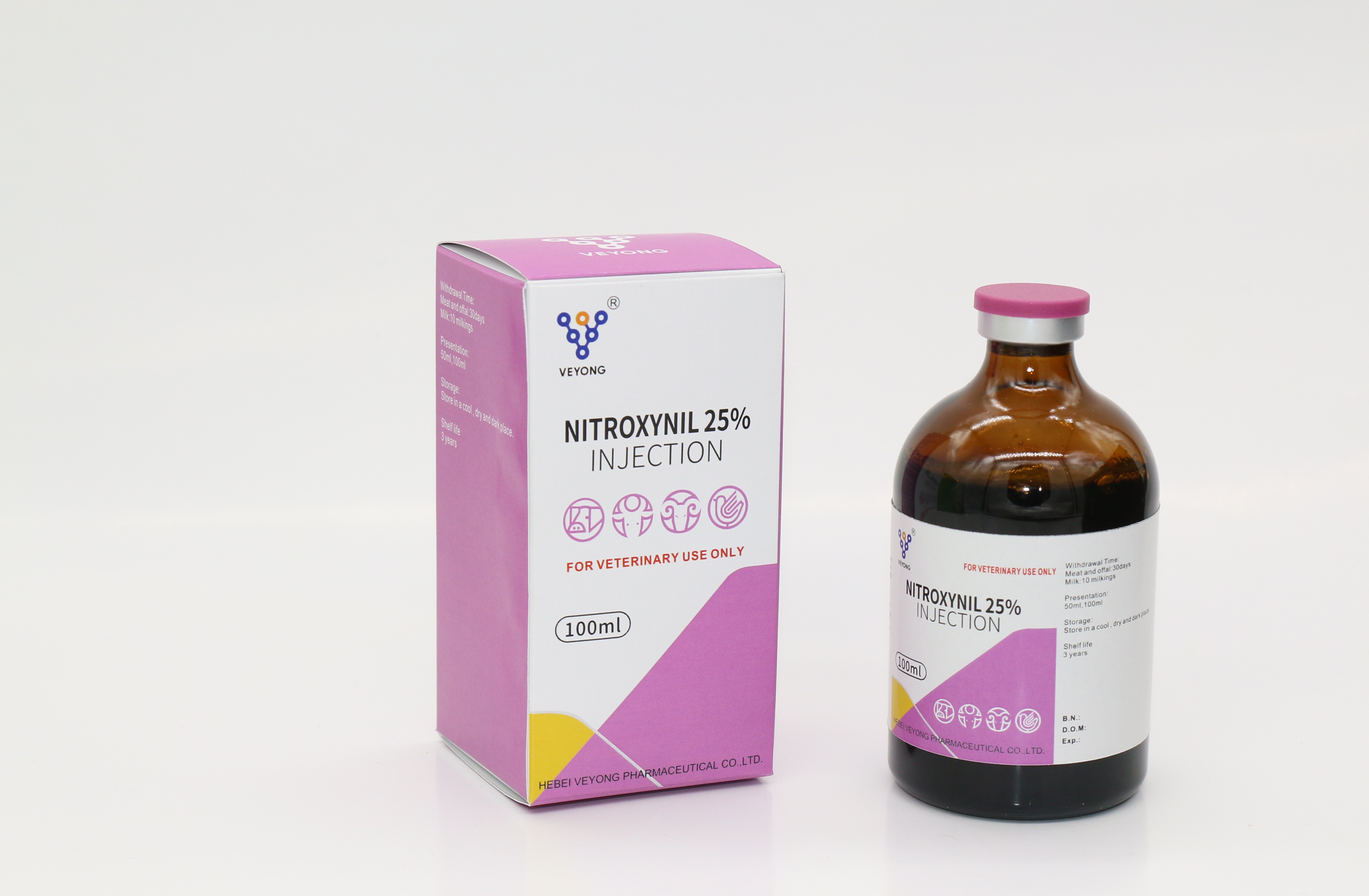 Nitroxynil injection 25% 34%  
