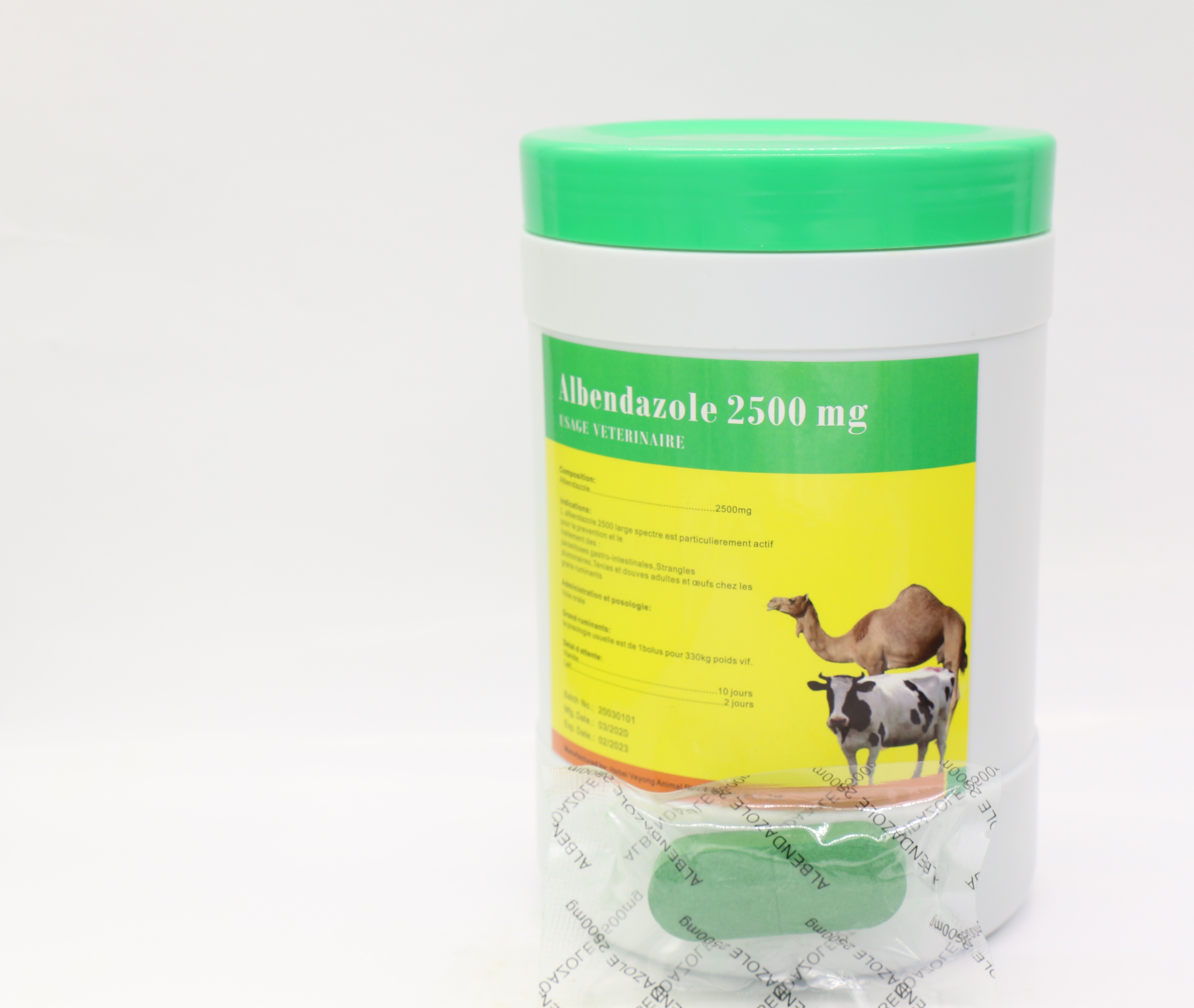 Albendazole Bolus 300mg 2500mg  