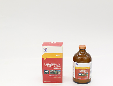 Sulfadiazine20% + Trimethoprim 4% injection