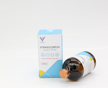 Vitamin B complex injection for veterinary use