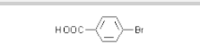 (p-Bromo benzoic acid)