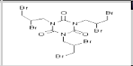 (1,3,5-tris(2,3-dibromopropyl)-1,3,5-triazine-2,4,6-(1H,3H,5H)- trione)