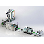 Multi-lane vertical sticks filling&packaging machine