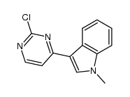 -(2-chloropyrimidin-4-yl)-1-methylindole