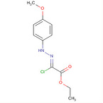 Acetic acid, chloro[(4-methoxyphenyl)hydrazono]-, ethyl ester, (2Z)-