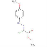 Acetic acid, chloro[(4-methoxyphenyl)hydrazono]-, ethyl ester, (2Z)-