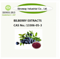 Anthocyanidins 25% by UV / nsf-GMP/ISO/HACCP/Kosher/HALAL BILBERRY EXTRACT 13306-05-3