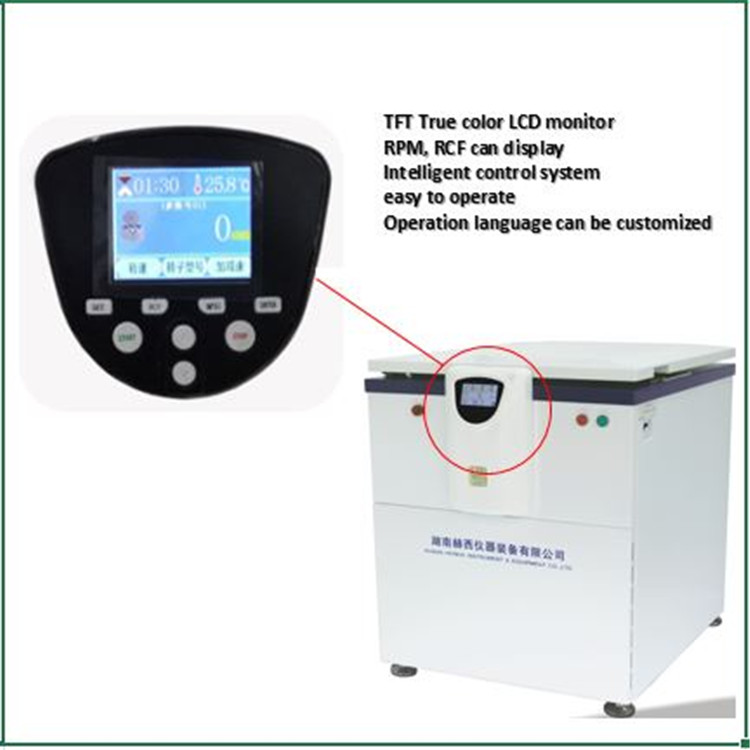 LRM-12L Ultra Capacity Refrigerated laboratory centrifuge  for blood bank use  