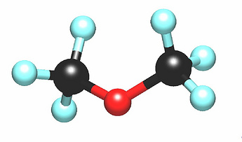 Dimethyl ether - ( C2H6O, DME )