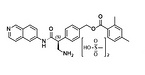 [4-[(1S)-1-(aminomethyl)-2-(6-isoquinolinylamino)-2-oxoethyl]phenyl]methyl ester, methanesulfonate (