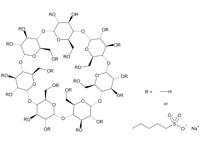 Betadex Sulfobutyl Ether Sodium (SBEBCD)	 磺丁基-Β-环糊精