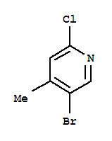 Pyridine,5-bromo-2-chloro-4-methyl-