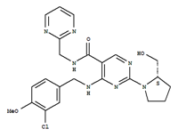5-Pyrimidinecarboxamide,4-[[(3-chlor