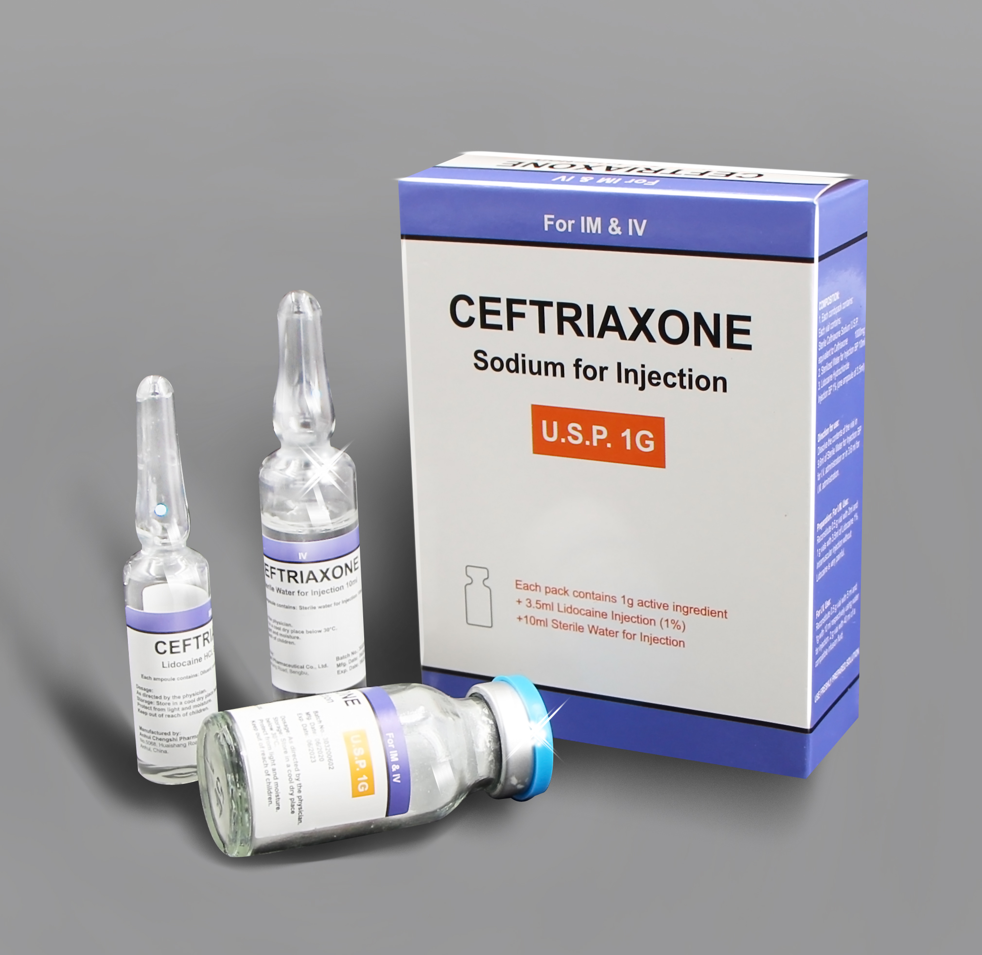 Ceftriaxone Sodium+Sulbactam Sodium for Injection  