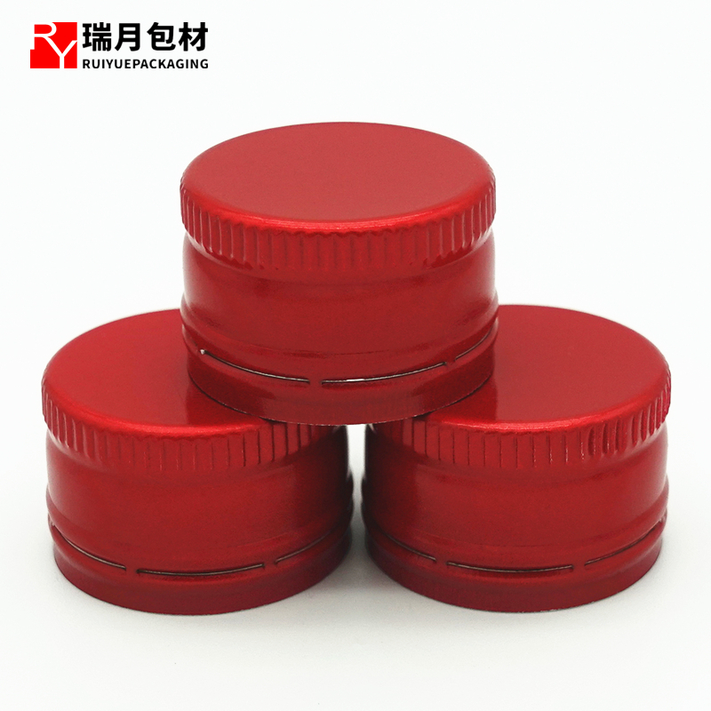 Glass bottle Aluminum Cap, Aluminum Ropp Cap, Twist off Cap  