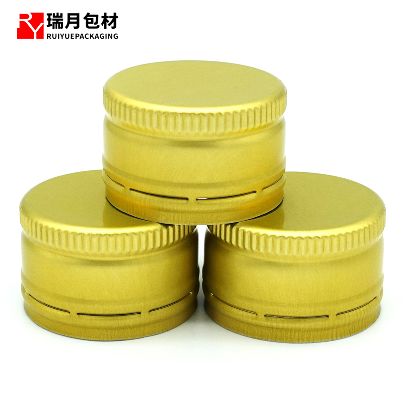 Glass bottle Aluminum Cap, Aluminum Ropp Cap, Twist off Cap  