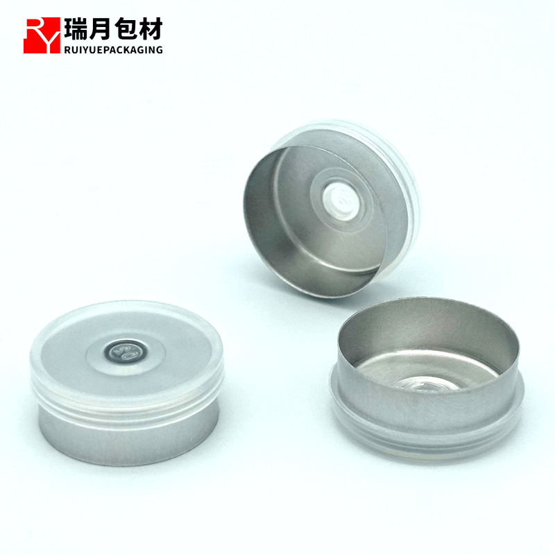 20mm Indentation flip off cap,Aluminum-plastic Caps  