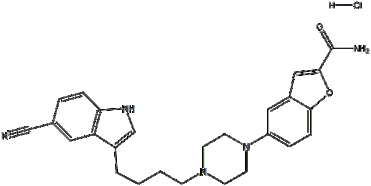 Vilazodone Hydrochloride 盐酸维拉唑酮