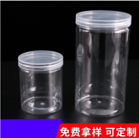 100 caliber screw cap plastic jar 180ml food jar