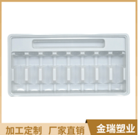 Oral liquid blister inner tray packaging customized oral liquid plastic tray injection pet blister p