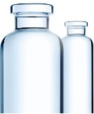 low borosilicate glass schering bottles