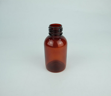 100mL PET Amber Pharma Bottle with for Oral Solution-27100