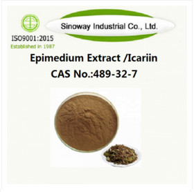 10:1, Icariin 5%, 10%, 98% Epimedium Extract Icariin 489-32-7