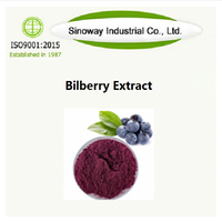 5:1 10:1 25% anthocyanidins Bilberry Extract 84082-34-8