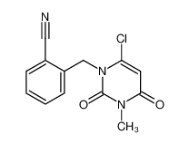 2-[(6-Chloro-3,4-dihydro-3-Methyl-2,4-dioxo-1(2h)-pyriMidinyl)Methyl]benzonitrile