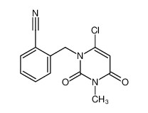 2-[(6-Chloro-3,4-dihydro-3-Methyl-2,4-dioxo-1(2h)-pyriMidinyl)Methyl]benzonitrile