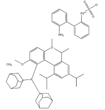 Methanesulfonato[2-(Di-1-adamantylphosphino)-2’,4’,6’-triisopropyl-3,6-dimethoxybiphenyl][2-(2’-amin