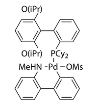 Methanesulfonato(2-dicyclohexylphosphino-2’,6’-di-i-propoxy-1,1’-biphenyl)(2’-methylamino-1,1’-biphe