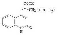 2-Amino-3-(1,2-dihydro-2-oxoquinoline-4-yl)propanoic acid, H2O.HCl