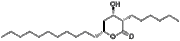 3-Hexyltetrahydro-4-hydroxy-6-undecyl-2H-pyran-2-one
