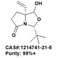 3-(1,1-DiMethylethyl)-7a-Ethenyltetrahydro-1-Hydroxy-(3R,7aR)-3H,5H-Pyrrolo[1,2-C]Oxazol-5-One